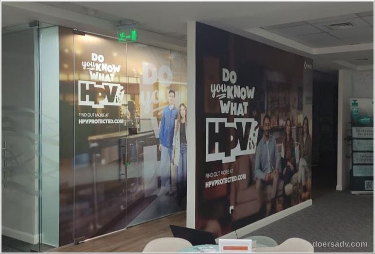 MSD · Dubai office graphics