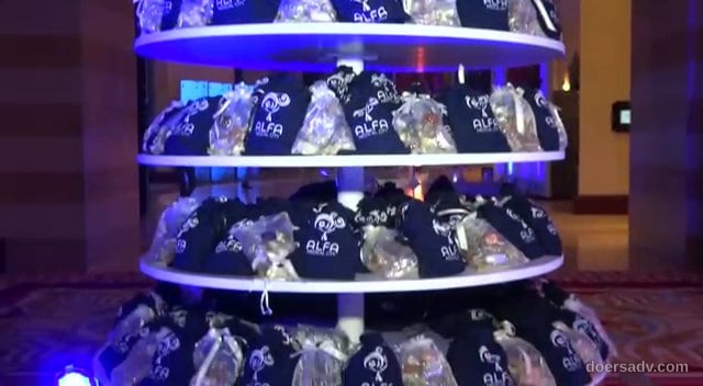 Alfa Medical City: branded gift display